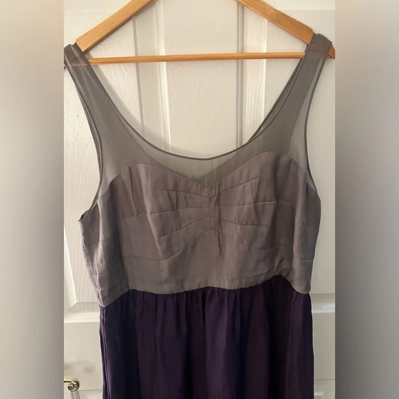 Gray and Purple American Eagle Dress Size 16 - Picture 2 of 6